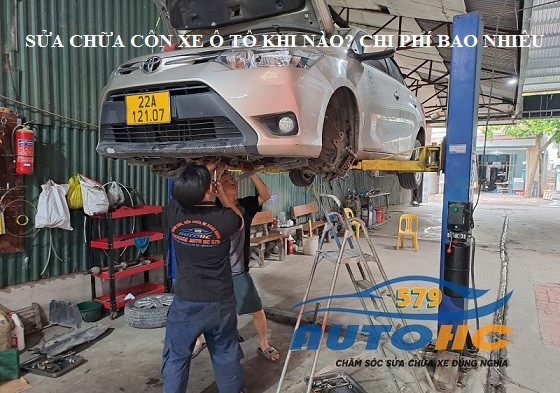 sua chua con xe o to tai auto hc 579 1