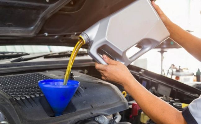 thay dầu xe oto honda tại honda oto mỹ đình