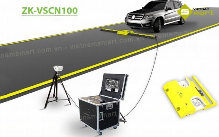 Thiết bị soi chiếu gầm xe ô tô hiện đại ZKTeco ZK-VSCN100