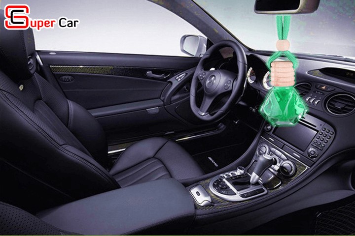 Đồ treo xe ô tô tinh dầu hương cam giúp khử mùi hiệu quả