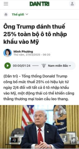 trump C491C3A1nh thuE1BABF 25 toC3A0n bE1BB99 xe hC6A1i nhE1BAADp vC3A0o mE1BBB9 thE1BABF giE1BB9Bi phE1BAA3n v0 09z4qlkg65re1