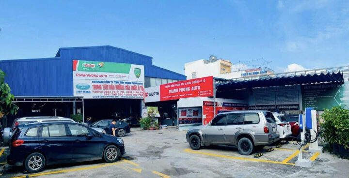Trung tâm bảo hành Thanh Phong Auto với dịch vụ sơn xe ô tô Toyota chuyên nghiệp