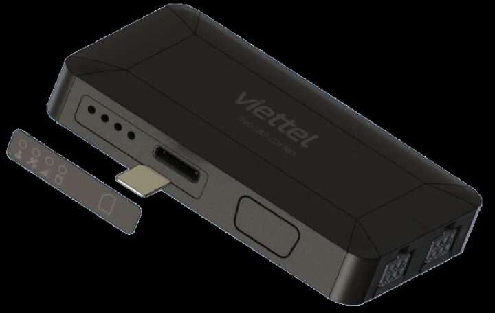Thiết bị giám sát hành trình xe ô tô Viettel Vtracking 4G nhỏ gọn