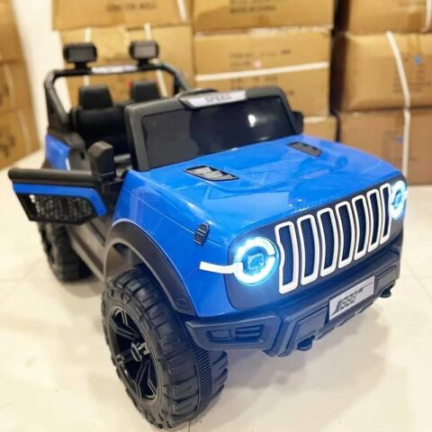 Xe ô tô điện trẻ em J888 kiểu Jeep mạnh mẽ, đánh giá xe ô tô jeep giá phải chăng