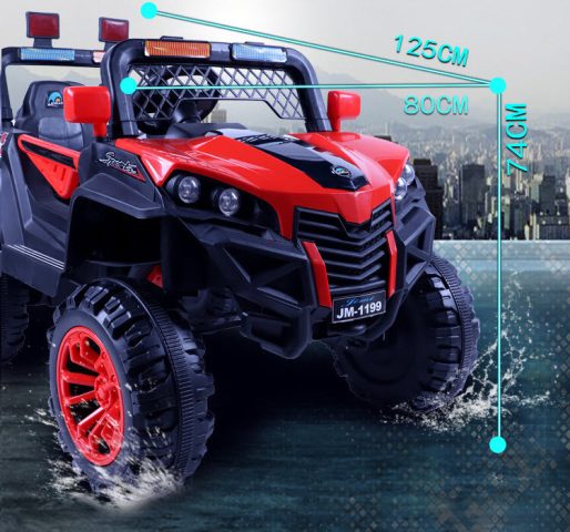 biểu đồ kích thước xe ô tô điện JM 1199 chi tiết, dễ hiểu