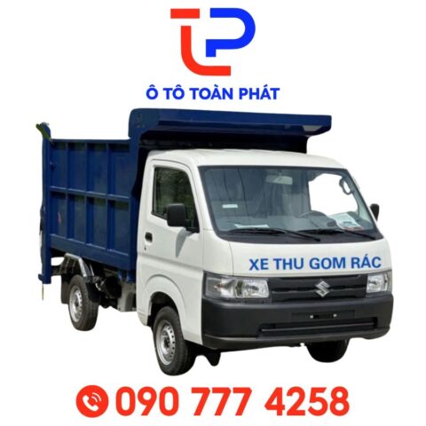 Xe Tải Suzuki Pro 600 Kg Chở Rác