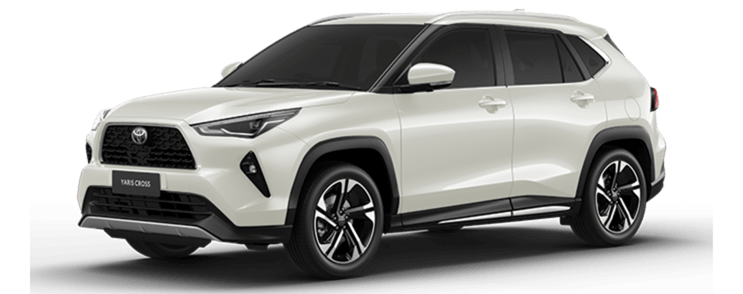 yaris cross mau trang ngoc trai