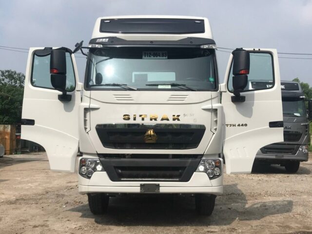 Hệ thống xử lý khí thải xe ô tô với động cơ MC của Howo Sitrak T7H