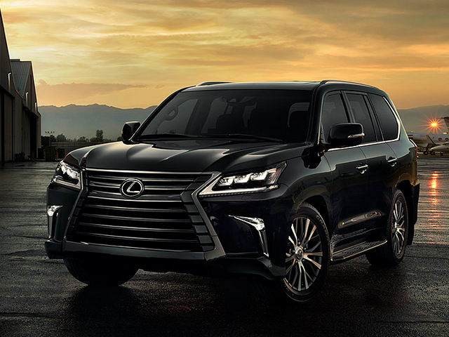 Lexus LX 570, mẫu xe ô tô SUV hạng sang với thiết kế bề thế, mạnh mẽ