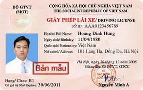 giay phep lai xe hang b1