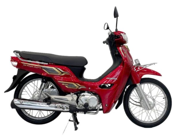honda dream 125 limited editon thai lan mau do nhap khau chinh ngach gioi han139