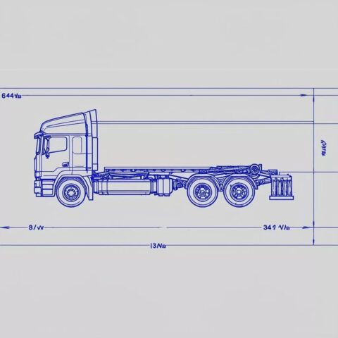Khoảng cách giữa tâm trục bánh trước và trục bánh sau, minh họa trục cơ sở xe ô tô