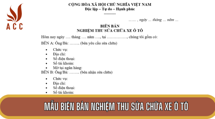 mau bien ban nghiem thu sua chua xe o to 2