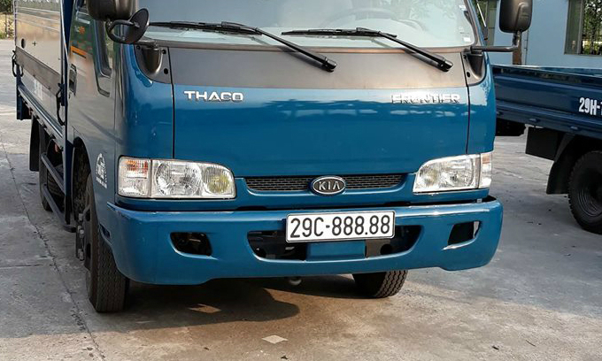 xe tai bien trang co duoc cho hang khong