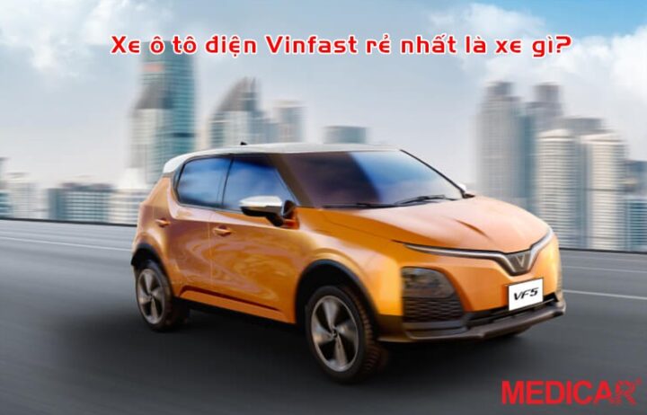 VinFast VF 5 Plus màu xanh, mẫu xe ô tô VinFast giá rẻ nhất phân khúc A